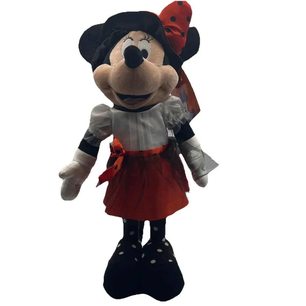 Disney Mickey Mouse Vampire & Minnie Mouse Witch Halloween 20 Inch Door Greeters